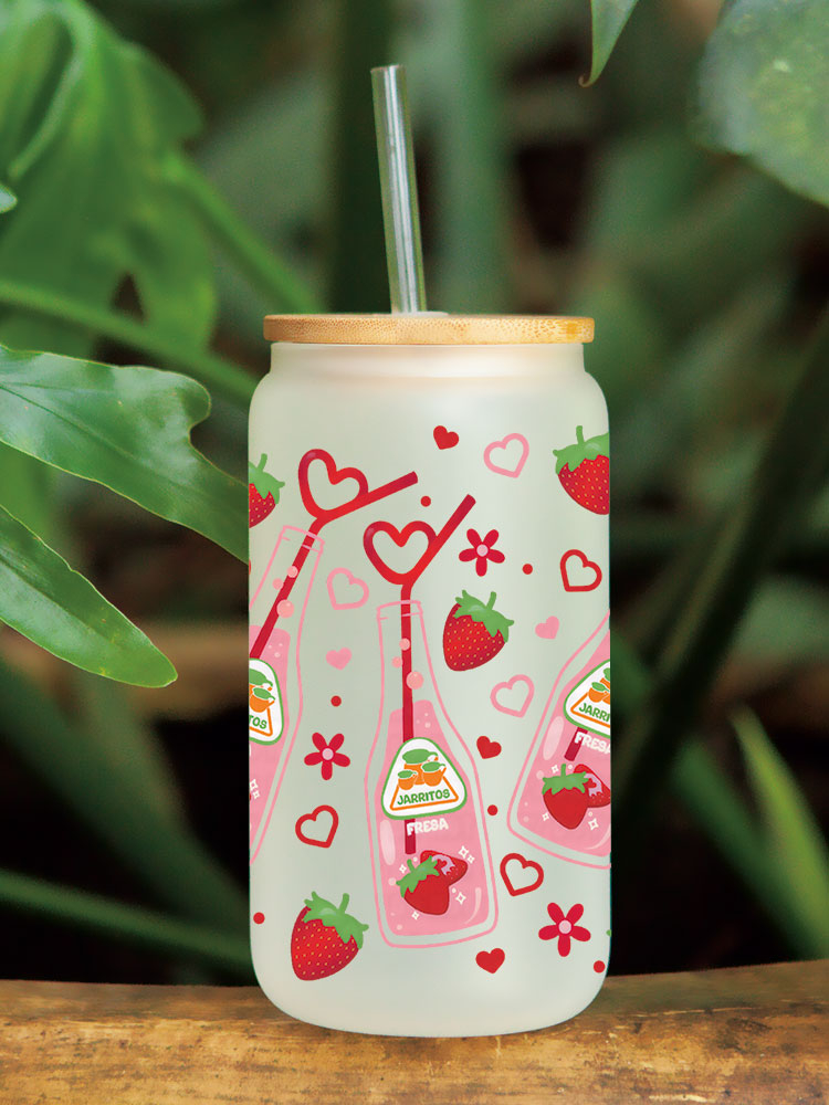 UV DTF Transfer Sticker For The 16oz Libbey Glasses Wraps Cup Can DIY Waterproof - Image 7