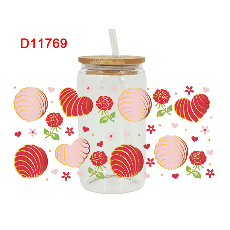 UV DTF Transfer Sticker For The 16oz Libbey Glasses Wraps Cup Can DIY Waterproof - Image 10
