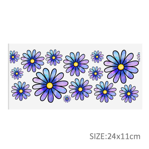 Personalize Honey Bee 16OZ UV DTF Glass Cup Can Wrap Transfers Stickers Drinks For DIY Glass Mug Logo Custom Labels Decals - Image 2
