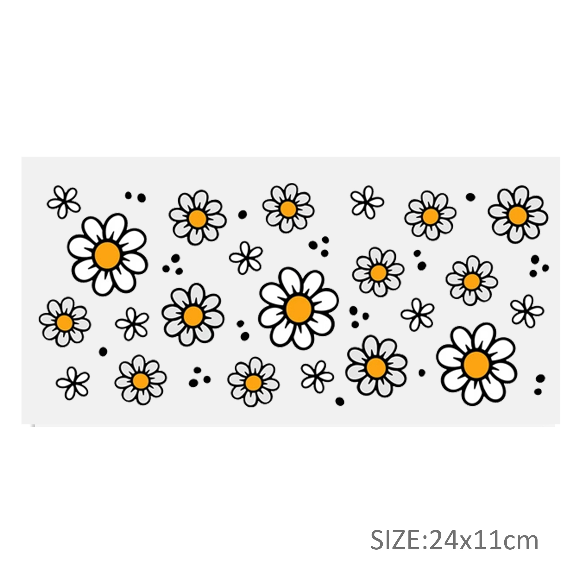 Personalize Honey Bee 16OZ UV DTF Glass Cup Can Wrap Transfers Stickers Drinks For DIY Glass Mug Logo Custom Labels Decals - Image 6