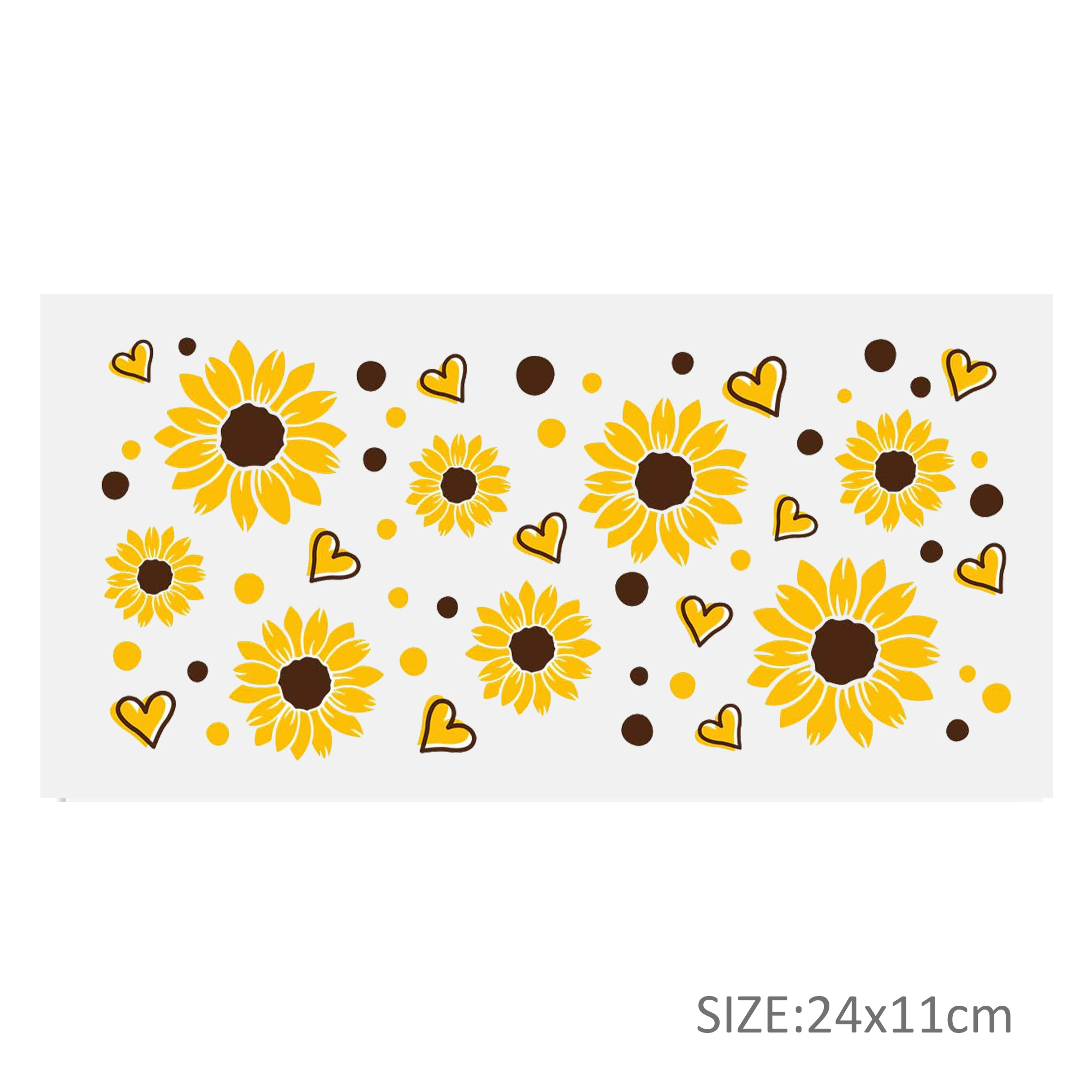 Personalize Honey Bee 16OZ UV DTF Glass Cup Can Wrap Transfers Stickers Drinks For DIY Glass Mug Logo Custom Labels Decals - Image 8
