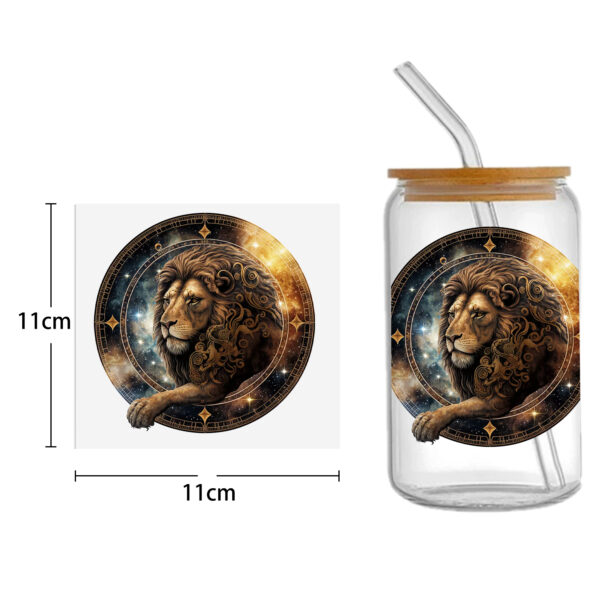 Constellation UV DTF Sticker For 16oz Cups Wrap Transfer Sticker Custom Labels DIY Logo Waterproof - Image 11