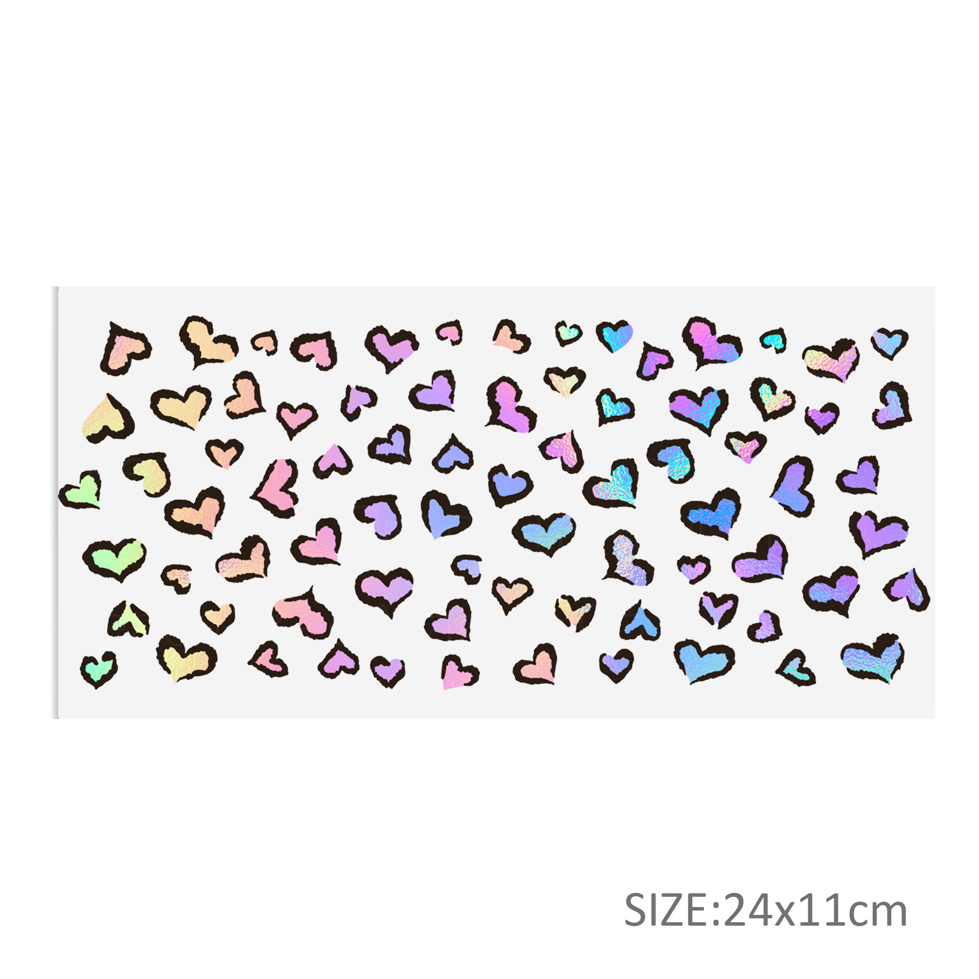 Candy Coffee UV DTF Sticker For 16oz Cups Wrap Transfer Sticker Custom Labels DIY Logo Waterproof - Image 2