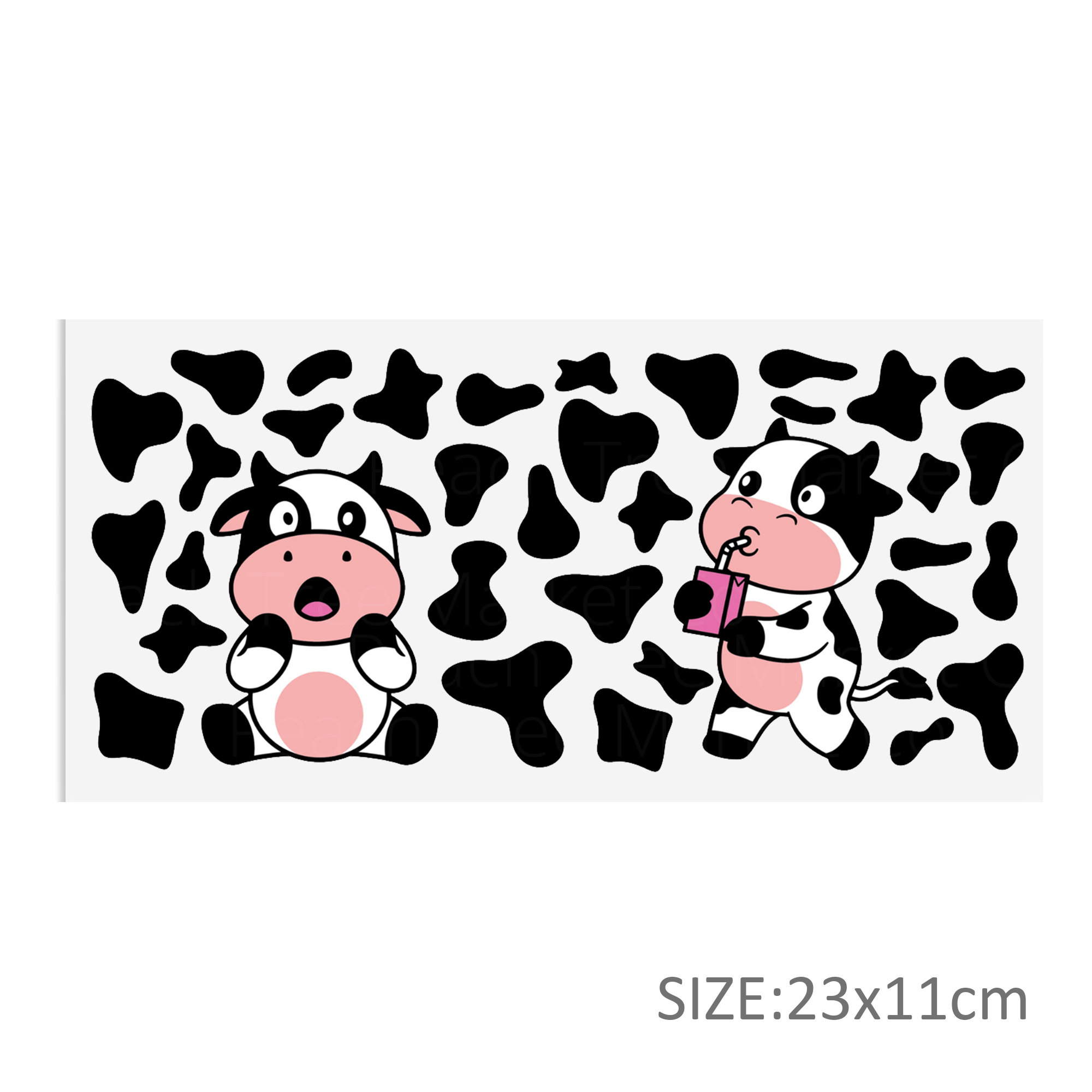 Candy Coffee UV DTF Sticker For 16oz Cups Wrap Transfer Sticker Custom Labels DIY Logo Waterproof - Image 14
