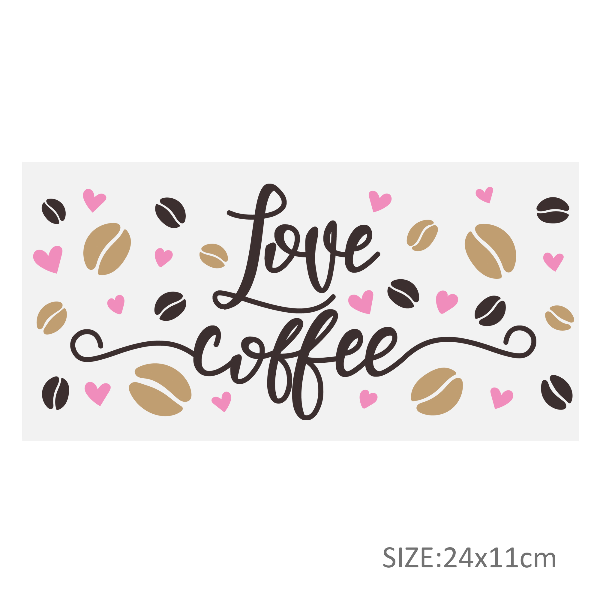 Candy Coffee UV DTF Sticker For 16oz Cups Wrap Transfer Sticker Custom Labels DIY Logo Waterproof - Image 16
