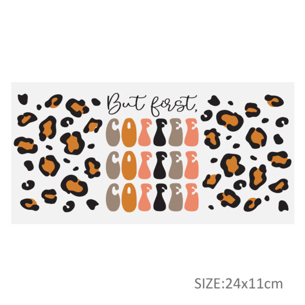 Candy Coffee UV DTF Sticker For 16oz Cups Wrap Transfer Sticker Custom Labels DIY Logo Waterproof - Image 21