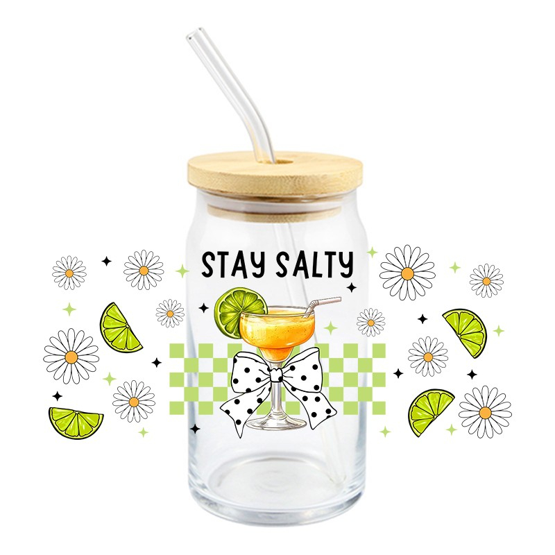 3D Cartoon Matcha Food Books Design UV DTF Cups Wrap Sticker DIY Label Transfer Sticker Waterproof Green Drink Dessert Patter Decals - Image 3