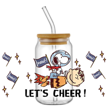 Miniso Snoopy UV DTF Cup Wrap Cartoon Transfers 16oz UV DTF Libbey Stickers Glass Can Self Adhesive Waterproof - Image 6