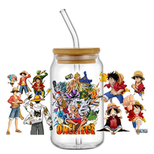 Miniso Japan One Piece Design Decal Waterproof Transfers Sticker for Libbey Glass Cup DIY UV DTF Cup Wrap Washable Mug Sticker - Image 7