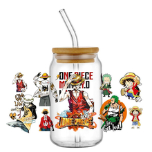 Miniso Japan One Piece Design Decal Waterproof Transfers Sticker for Libbey Glass Cup DIY UV DTF Cup Wrap Washable Mug Sticker - Image 10