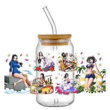 Miniso Japan One Piece Design Decal Waterproof Transfers Sticker for Libbey Glass Cup DIY UV DTF Cup Wrap Washable Mug Sticker - Image 13