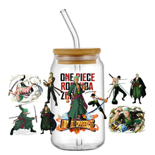 Miniso Japan One Piece Design Decal Waterproof Transfers Sticker for Libbey Glass Cup DIY UV DTF Cup Wrap Washable Mug Sticker - Image 14