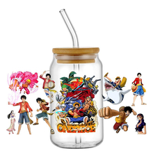 Miniso Japan One Piece Design Decal Waterproof Transfers Sticker for Libbey Glass Cup DIY UV DTF Cup Wrap Washable Mug Sticker - Image 16