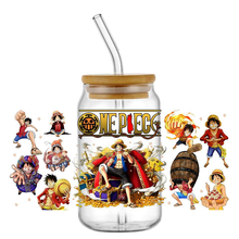 Miniso Japan One Piece Design Decal Waterproof Transfers Sticker for Libbey Glass Cup DIY UV DTF Cup Wrap Washable Mug Sticker - Image 17