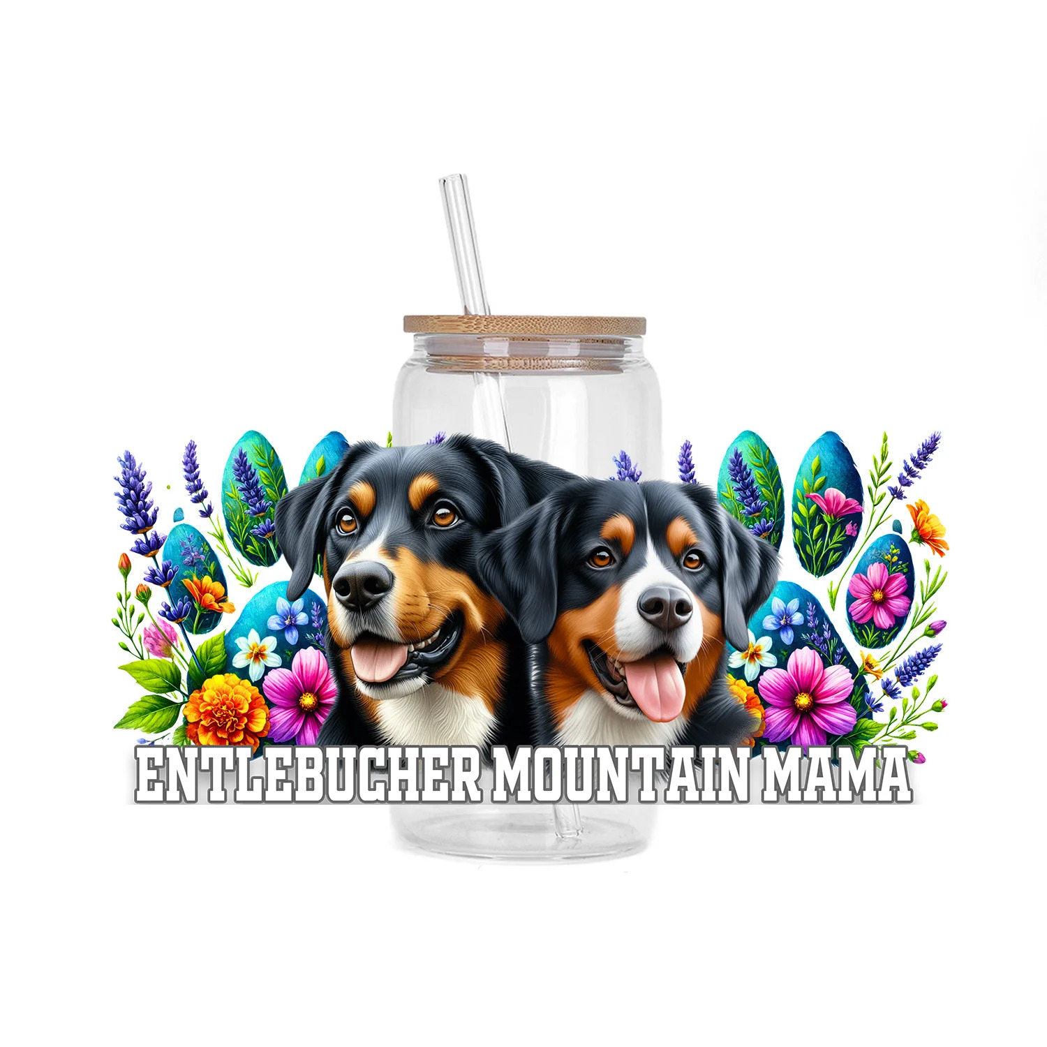 Cute dog Series easy peel waterproof DIY Decals 3D transfers uvdtf stickers 16oz uv dtf cup wraps for Libbey Glasses - Image 21