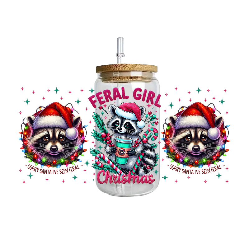 Cute vibe puppy dog series easy peel waterproof Party DIY Decals 3D transfers uvdtf tumbler seal stickers 16oz uv dtf cup wraps - Image 29